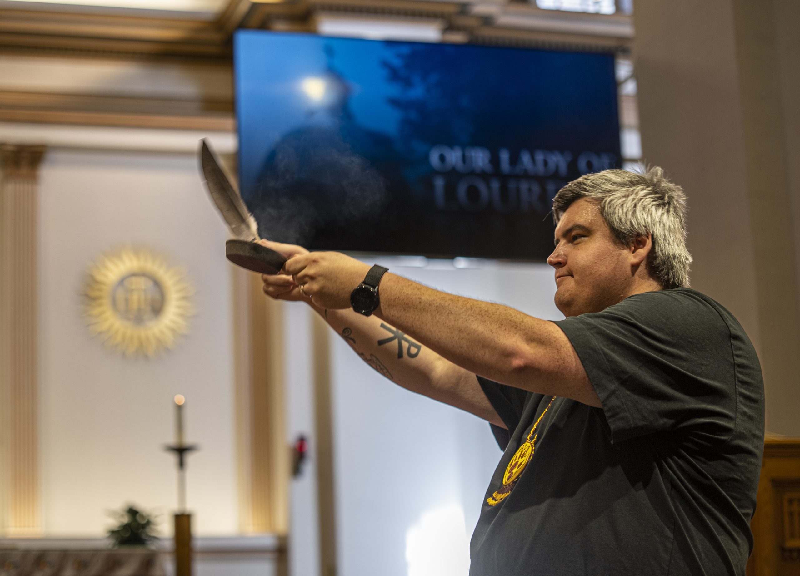 'Where reconciliation happens': Indigenous reconciliation on display in immigrant-dense church